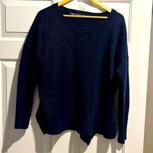 Navy athleta sweater